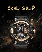 Modern Sport Watch For Men and Woman With LED Digital Quartz Display Men's Top Brand Luxury Digital-watch Relogio Masculino In Army Military Popular Design Waterproof 50M - SJB-DIAMOND ELITES
