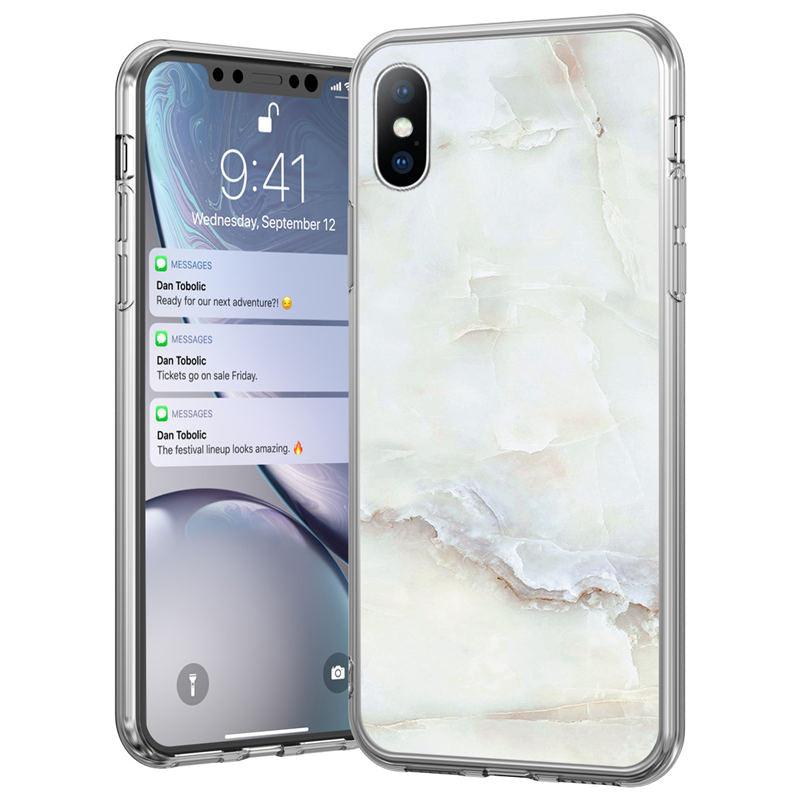 Stylish Marble Stone Texture Phone Case For Iphone 12 Pro 13 Pro Max Unique Solid Color Marble Soft Cover Silicone Mobile Phone Case Stevvex