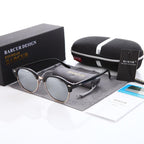 New Retro Round Sunglasses Luxury Brand Eyewear Leopard Sunglasses for Women and Men With UV400 Protection - SJB-DIAMOND ELITES