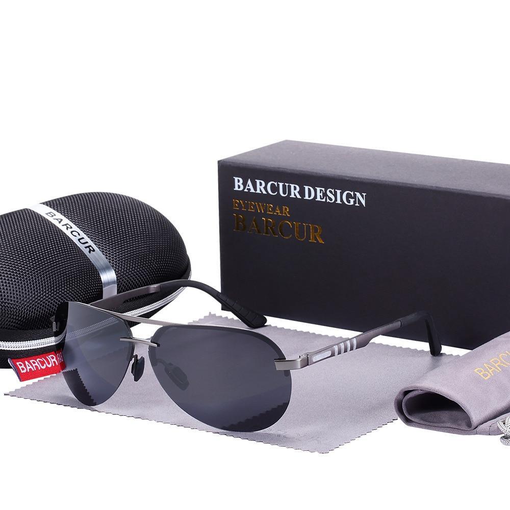 New Sport Luxury High Quality Metal Frame Aviation  Pilot Polarized Sunglasses for Men Driving Sunglasses Brand Designer Sports Eyewear With UV400 Protection - SJB-DIAMOND ELITES