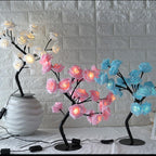 STEVVEX Rose Shaped Table Lamp Flower Rose Tree Decorative Light for Living Room Bedroom Kids Room/Decor Light - SJB-DIAMOND ELITES
