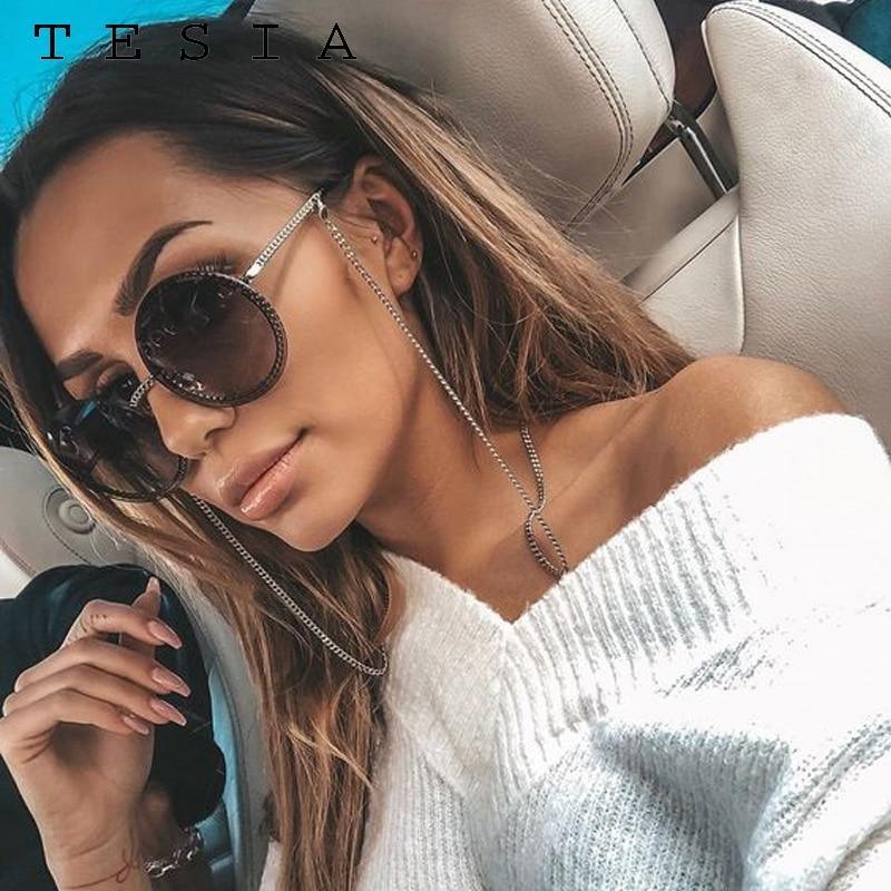 Famous Luxury Round Retro Rimless Elegant Woman and Lady Sunglasses Style With Zircons and Diamonds and UV400 Protection - SJB-DIAMOND ELITES