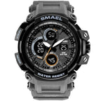 Modern Sport  Waterproof 50M Men Watches With LED Digital Display In Military Armi Relogio Masculino Style - SJB-DIAMOND ELITES