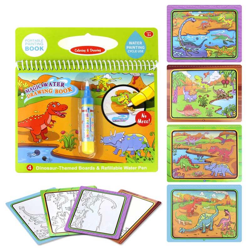 Magic Water Drawing Books Coloring Books Doodle & Magic Pen Painting Drawing Board Children  Painting Toys Birthday Gifts - SJB-DIAMOND ELITES