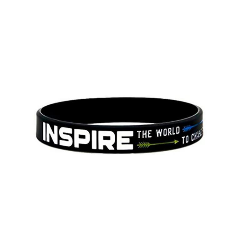 Dream Inspire Motivation Bracelets Silicone Wristbands Cool Style Perfect Gift For Men And Women - SJB-DIAMOND ELITES