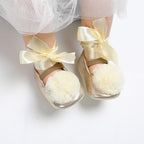 Cute Baby Dance Shoes Toddler Shoes Bow Tie Baby Princess Shoes Dance Shoe Newborn First Walkers 0-18M Stevvex
