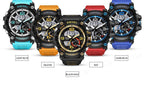 NEW Sport Analog-Digital Watch For Men and Woman  Waterresistant 50M Professional Waterproof Quartz Large Dial Military Wristwatches  With Night Mode - SJB-DIAMOND ELITES