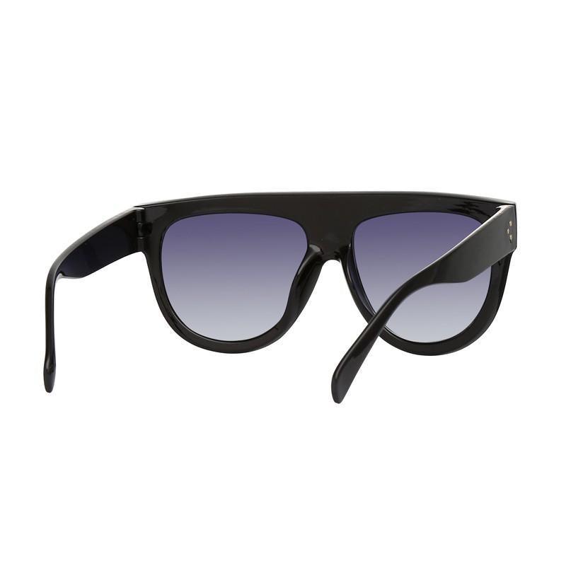 Retro Vintage Oversized Women Retro Luxury Big Frame Lady Retro Sunglasses With Eyewear UV400 Protection - SJB-DIAMOND ELITES