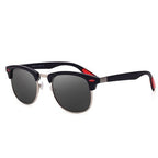 Popular Retro New Polarized Men's Sunglasses UV400 Square Half Metal Frame  Ladies Sunglasses Brand Design Glasses Driving Sunglasses - SJB-DIAMOND ELITES