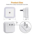 STEVVEX LED Night Light Mini Light Sensor Control  EU US Plug Nightlight Lamp For Children Kids Living Room Bedroom Lighting - SJB-DIAMOND ELITES