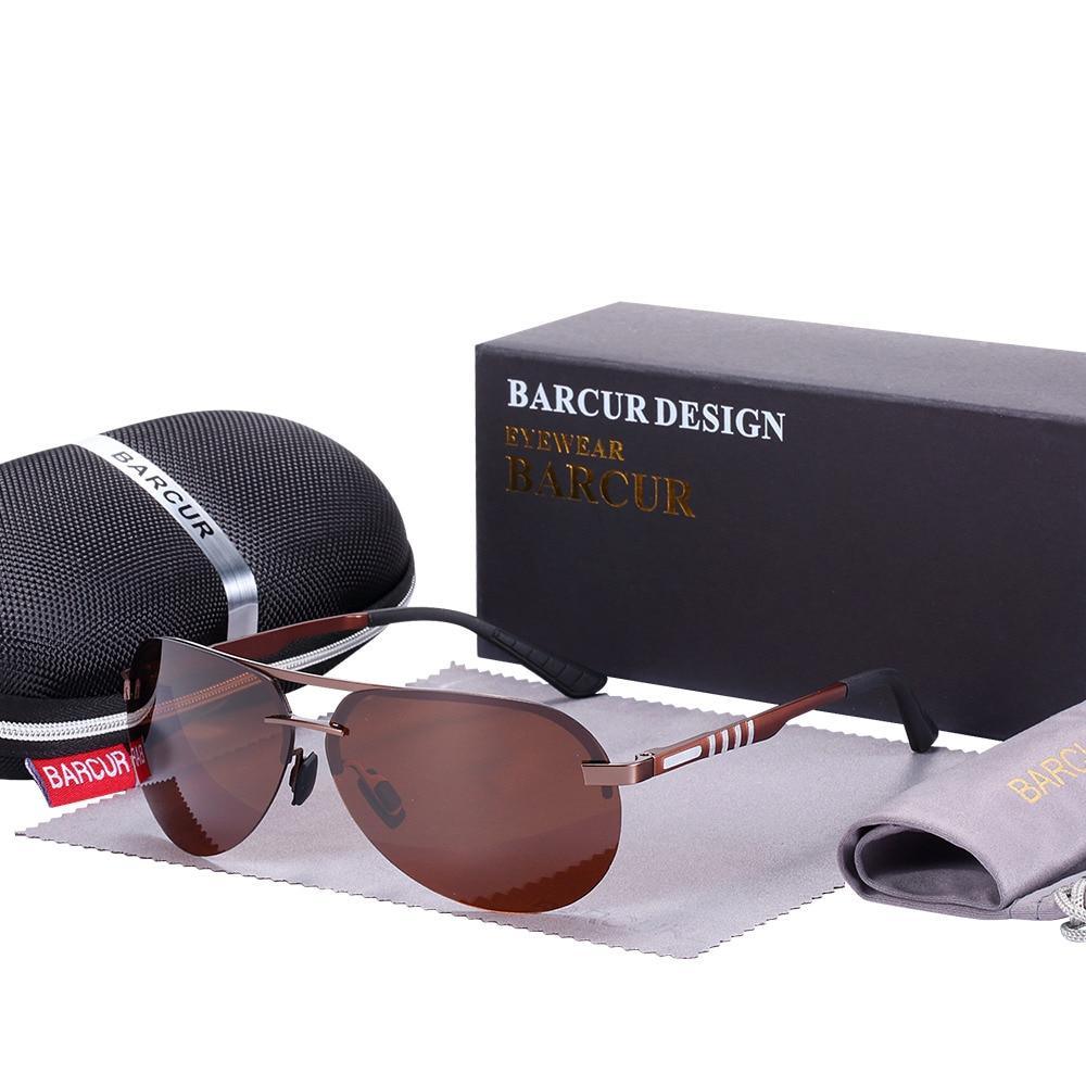New Sport Luxury High Quality Metal Frame Aviation  Pilot Polarized Sunglasses for Men Driving Sunglasses Brand Designer Sports Eyewear With UV400 Protection - SJB-DIAMOND ELITES