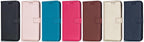 Solid Color Leather Wallet Case For iPhone 14 XS MAX 11 Pro 12 mini 13 Flip Cover Card Slot Mobile Phone Case  Wallet Mobile Phone Case Leather Flip Case Wallet Colorful Protective Case