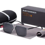 The New Luxury Original Minimalist Aluminium Square  Sunglasses Polarized Sun glasses for Women and Men With UV400 Protection - SJB-DIAMOND ELITES