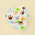 Infant Kids Baby Unisex Feeding Saliva Towel Dribble Triangle Bandana Bibs Burp Cloths Baby Gifts
