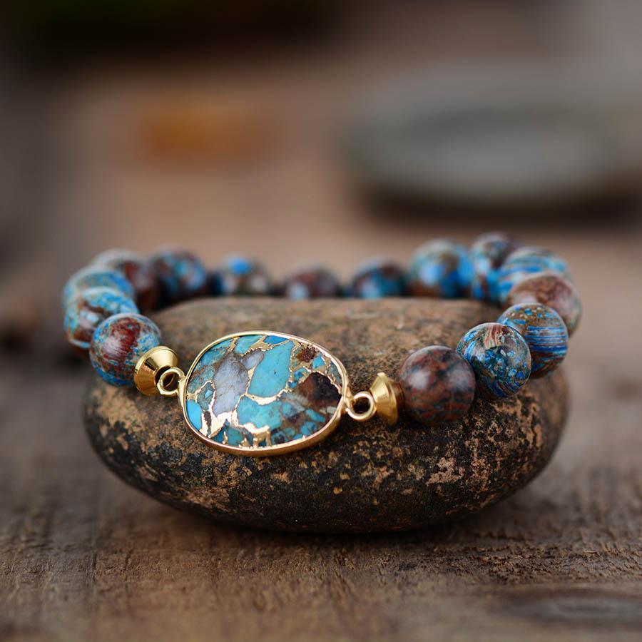 Handamde Men and Woman Bracelet Stone Tibetan Beads Women Stretchy Bracelets Yoga  Elastic Charm Bracelets Luxury Jewelry - SJB-DIAMOND ELITES