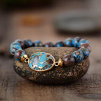 Handamde Men and Woman Bracelet Stone Tibetan Beads Women Stretchy Bracelets Yoga  Elastic Charm Bracelets Luxury Jewelry - SJB-DIAMOND ELITES