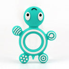 Baby Silicone Teethers BPA Free Teething Toy Animal Dog Koala Owl Elephant Baby Ring Teether Silicone Beads For Kids and Baby