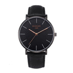 Stylish And Simple Temperament Men CLassic Luxury Watch Relogio Masculino With Leather Watch - SJB-DIAMOND ELITES