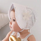 Baby Girl Summer Outdoor Beach Floral  Lovely Lace Princess  Bucket Sun Hat For Girls