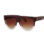 Retro Vintage Oversized Women Retro Luxury Big Frame Lady Retro Sunglasses With Eyewear UV400 Protection - SJB-DIAMOND ELITES