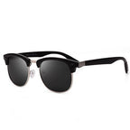 Popular Retro New Polarized Men's Sunglasses UV400 Square Half Metal Frame  Ladies Sunglasses Brand Design Glasses Driving Sunglasses - SJB-DIAMOND ELITES