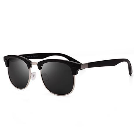 Popular Retro New Polarized Men's Sunglasses UV400 Square Half Metal Frame  Ladies Sunglasses Brand Design Glasses Driving Sunglasses - SJB-DIAMOND ELITES