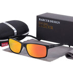 New Classic Square Polarized Sunglasses Men Aluminium Driving Sun glasses Shades For Men and Boys With UV400 Protection - SJB-DIAMOND ELITES