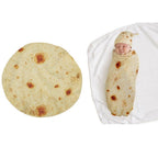 Modern Interesting Popular Pancakes Baby Blanket Flour Tortilla Swaddle Blanket Sleeping Swaddle Wrap Hat For Baby