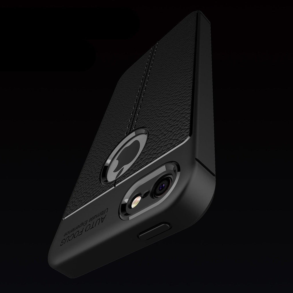Soft Silicone Leather Flexible Back Cover for iPhone 6 Shockproof Case For iPhone Case Luxury Leather Soft For iPhone 5s Cover Luxury Men Black Business Case For Iphone Stevvex