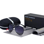 High Quality TR90 Luxury Modern Men Polarized Sunglasses In Aviation Pilot Famous Style with  UV400 Protection and Miror Glasses - SJB-DIAMOND ELITES