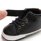 Newborn PU Leather Shoes Winter Fashion Baby Soft Sole Canvas Sneakers 0-12 Months Baby Boy And Girl Stevvex