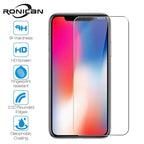 10 Pieces Tempered Glass For iPhone 11 Pro Max 6 6s 7 8 Plus 5 5s SE 2020 Screen Protector Film For iPhone 12 Pro X XS Max XR 4s Shatterproof Tempered Glass for iPhone Stevvex