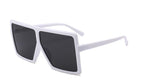 Oversized Luxury Trend New  Woman Sunglasses With Black Fashion Square Glasses And Big Frame Sunglasses In  Modern Glasses Famous Style - SJB-DIAMOND ELITES