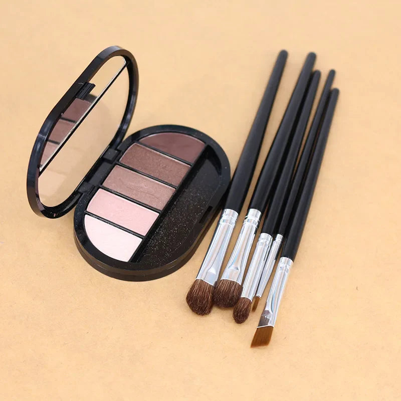 Professional Eyes Makeup Brushes Set Nature Hair Eye Shadow Liner Brow Cream Smudge Contour Shading Blending Makeup Tools Kit Lootquake LLC
