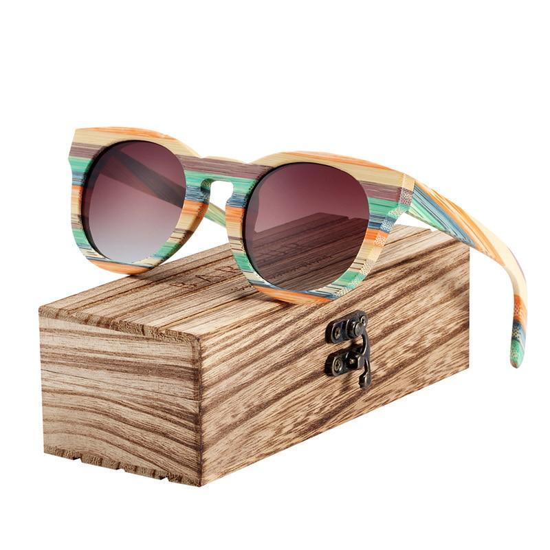 The New Elegent Original Round Sunglasses Polarized Gradient Sun glasses Round Sports Eyewear For Women and Lady With UV400 Protection - SJB-DIAMOND ELITES