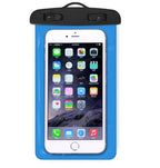 Universal Waterproof Pouch Case Cell Phones Portable Bag Swimming Bags Dry Case Cover For iPhone Under 6.5 inch Large Phone Dry Bag Waterproof Case for iPhone Stevvex