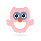 Baby Silicone Teethers BPA Free Teething Toy Animal Dog Koala Owl Elephant Baby Ring Teether Silicone Beads For Kids and Baby