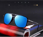 Luxury Polarized Men Business Oversized Mirror Sunglasses For  Driving Brand Designer Driver Sunglasses UV400 Protection - SJB-DIAMOND ELITES