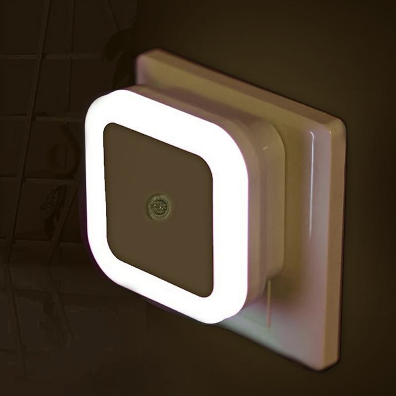 STEVVEX LED Night Light Mini Light Sensor Control  EU US Plug Nightlight Lamp For Children Kids Living Room Bedroom Lighting - SJB-DIAMOND ELITES