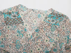 TEELYNN boho long dress Vintage 2023 floral print Chiffon three quarter sleeve v-neck summer Gypsy Hippie women dresses vestidos