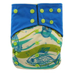 All-In-One  Cloth Diaper for Baby Bamboo Charcoal Eco-friendly Baby Cloth Diaper