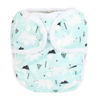Baby Girl Pink One Size Cloth Diaper Cover Comfortable Nappy With Double Gusset Cartoon Designs Baby Boys Diapers Stevvex