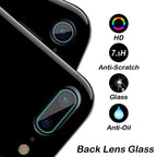 2pcs Camera Lens Protective Protector Cover for IPhone on X 8Plus 7Plus 6 6S 7 8 10 XR Xs Max Tempered Glass Film 9H Tempered Glass Camera Lens Protection Stevvex