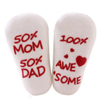 Cute Stylish Infant Baby Socks Combed Cotton Toddler Anti Slip Socks For Baby Boys And Girls Stevvex