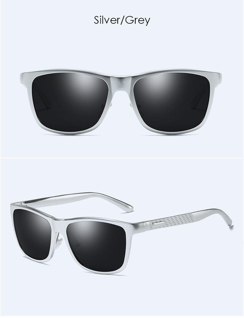 The Luxury Aluminum Sunglasses Polarized Male Sun Glasses Eyewear Accessories For Women and Men With UV400 Protection - SJB-DIAMOND ELITES