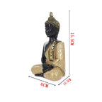 Thai Buddha Figurine Sculpture Sitting Buddha Statue Home Office Decor Indoor Statue Ornament 15cm Feng Shui Ornaments Crafts Lootquake LLC