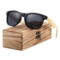 Bamboo Wood Retro and Classis  Handmade Sunglasses For Man and Woman Unisex Polarized  Sunglasses - SJB-DIAMOND ELITES