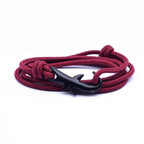 Nylon Rope Chain Luxury  Bracelets For Women And Men Ocean Shark Charm Bracelet Popular Jewelry Anchor Bracelet Style - SJB-DIAMOND ELITES