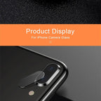 2pcs Camera Lens Protector Film For iPhone XS Max XR X glass on iPhone X 7 8 6 6S Plus 5 se Camera Lens  Protector Ultra HD Back Camera Lens Tempered Glass Camera Cover Film for iPhone Stevvex