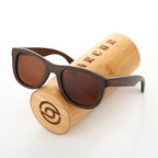Brown Glasses Retro Wood Eyewear Bamboo Sunglasses Unisex Glasses Eyewear For Women and Men With UV400 Protection - SJB-DIAMOND ELITES